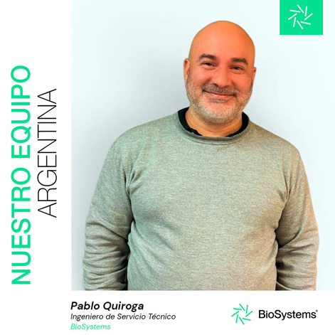 ¡Le damos la bienvenida a Pablo Quiroga a BioSystems!