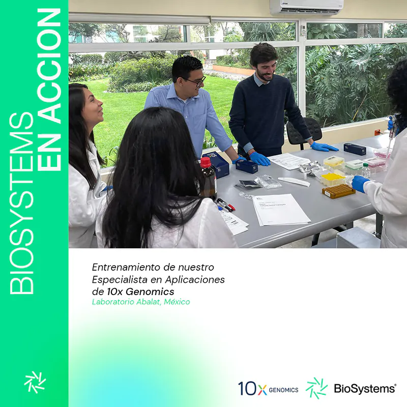 Entrenamiento de 10X Genomics en Laboratorio Abalat, México